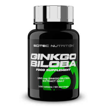 Ginkgo Biloba - 100 Comprimés