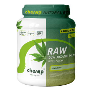 RAW 100% Organic Hemp Protein Powder - 1020g