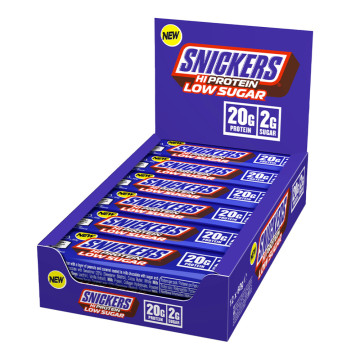 Snickers Hi-Protein Low Sugar - Boite de 12