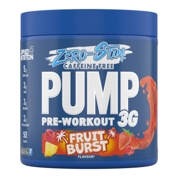 Pump 3G Zero Stim Pre-Workout - 375g