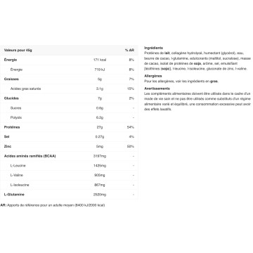 60% Protein Bar - Boite de 24