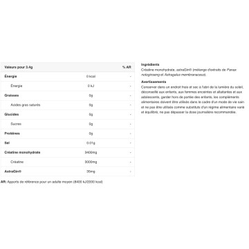 Micronized Creatine - 310g