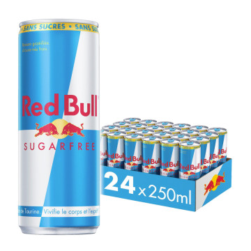 Red Bull Energy Drink Sugarfree - Pack de 24