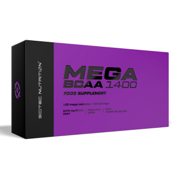 Mega BCAA 1400 - 120 Gélules