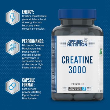 Creatine 3000 - Pot de 120 Caps