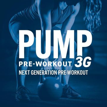 Pump 3G Zero Stim Pre-Workout - Pot de 375 Gr