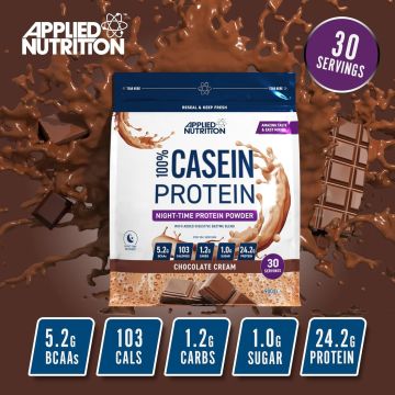 100% Casein Protein - Doypack de 900 Gr