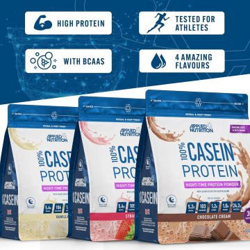 100% Casein Protein - Doypack de 900 Gr