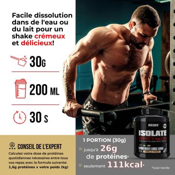 Isolate Whey 100 CFM - Pot de 908 Gr