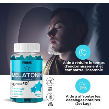 Melatonin - Pot de 60 Caps