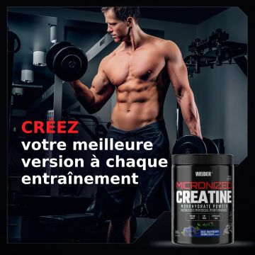 Micronized Creatine - Pot de 300 Gr