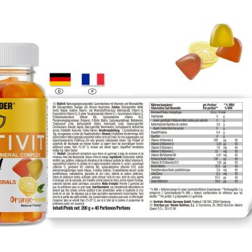 Multivit - Pot de 80 Gummies