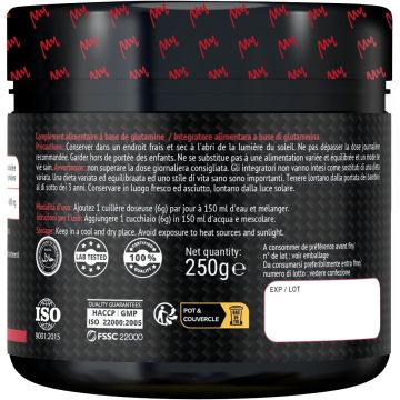 My Glutamine Kyowa® - Pot de 250 Gr