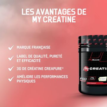 My Creatine Creapure® - Pot de 150 Caps