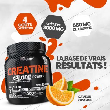 Creatine Xplode Powder - Pot de 500 Gr