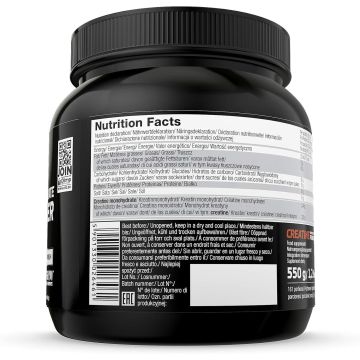 Creatine Monohydrate Powder - Pot de 550 Gr