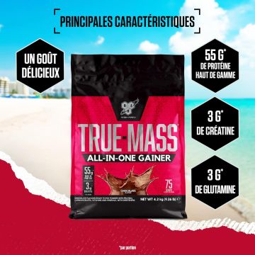 True-Mass-All-In-One Gainer - Doypack de 4,2 Kg