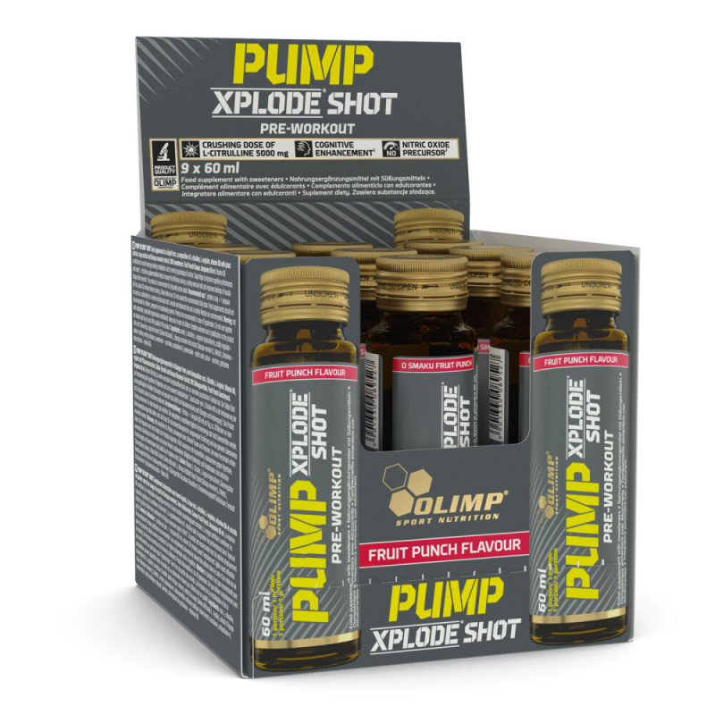 Pump Xplode Shot - Pack de 9