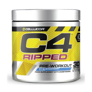 C4 Ripped Pre Workout - Pot de 165 Gr