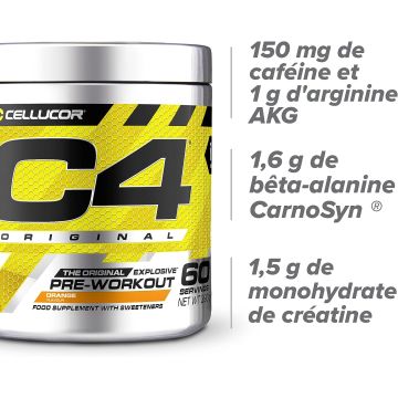 C4 Original Pre Workout -Pot de 200 Gr