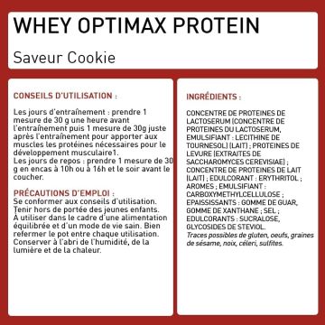 Whey Optimax Protein - Pot de 2 Kg