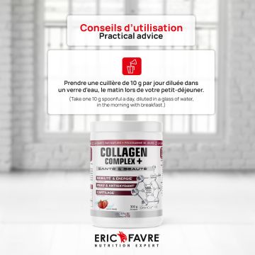 Collagen complex + Enrichi en Vitamine C - Pot de 300 Gr