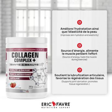 Collagen complex + Enrichi en Vitamine C - Pot de 300 Gr