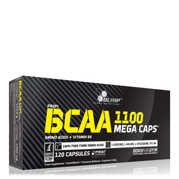 BCAA 1100 Mega Caps - 120 Gélules