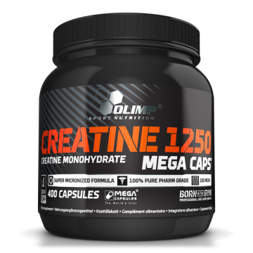 Creatine 1250 Mega Caps - 400 Gélules