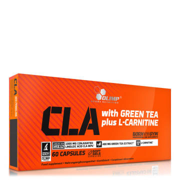 CLA with Green Tea plus L-Carnitine - 60 Capsules molles