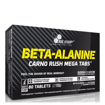 Beta-Alanine Carno Rush - 80 Comprimés