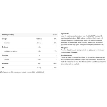 ISO 100 Hydrolyzed - 932g