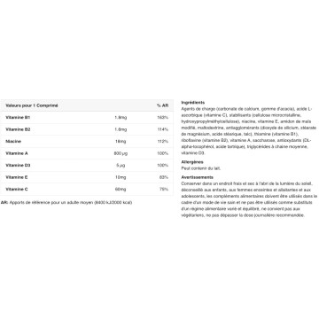 Daily Multivitamin - 60 Comprimés