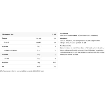 Soy Protein Isolate - 1000g