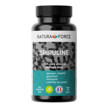 Spiruline Naturelle - 180 Comprimés