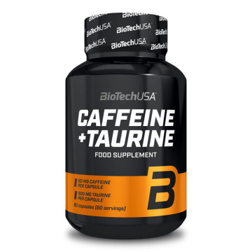 Caffeine + Taurine - 60 Gélules