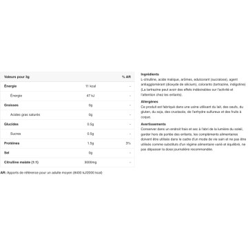 Citrulline Malate - 300g