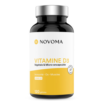 Vitamine D3 1000 UI - 120 Gélules