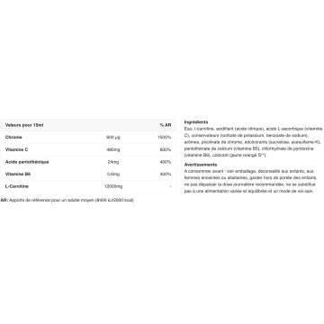 L-Carnitine 120000 - 1000ml