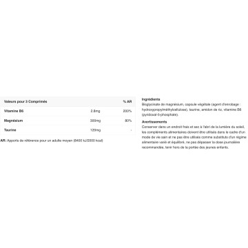 Magnésium Bisglycinate - 120 Gélules