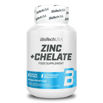 Zinc + Chelate - 60 Comprimés