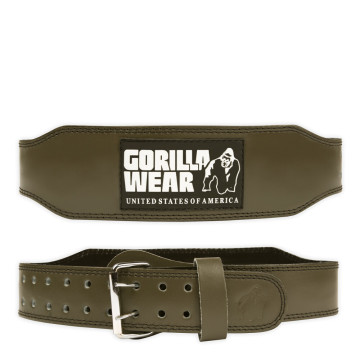 4 Inch Padded Leather Belt