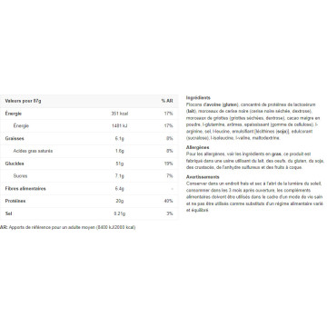 Protein Oatmeal - 1000g