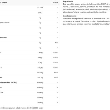 Nocco BCAA - Pack de 24