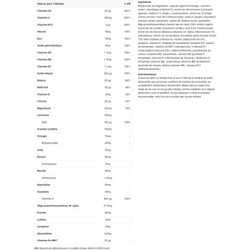 Multivitamines - 120 Gélules