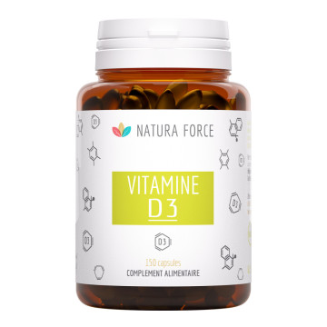 Vitamine D3 Végétale - 150 Gélules