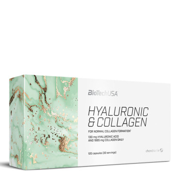 Hyaluronic & Collagen - 120 Gélules