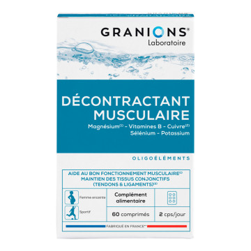 Décontractant Musculaire - 60 Comprimés