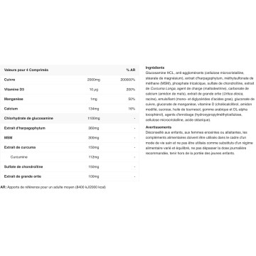 Chondrostéo®+ Fort - 120 Comprimés