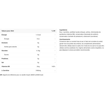 L-Carnitine Pure 5000 - 500ml